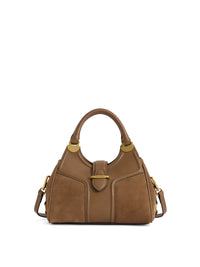 Mini Aviemore Handbag - Tan Suede