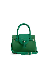 Mini Windsor Handbag - Clover Green Suede (Store Exclusive)