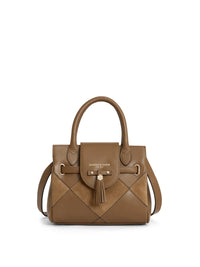 Mini Windsor Handbag - Harlequin Tan Suede