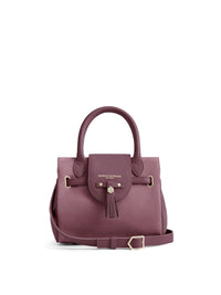 Mini Windsor Handbag - Heather Suede