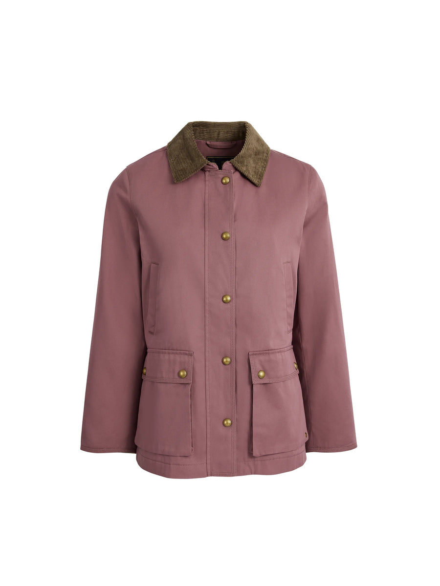 Olivia - Women's Waxed Jacked - Dusky Pink  Breast Cancer Now Limited Edition