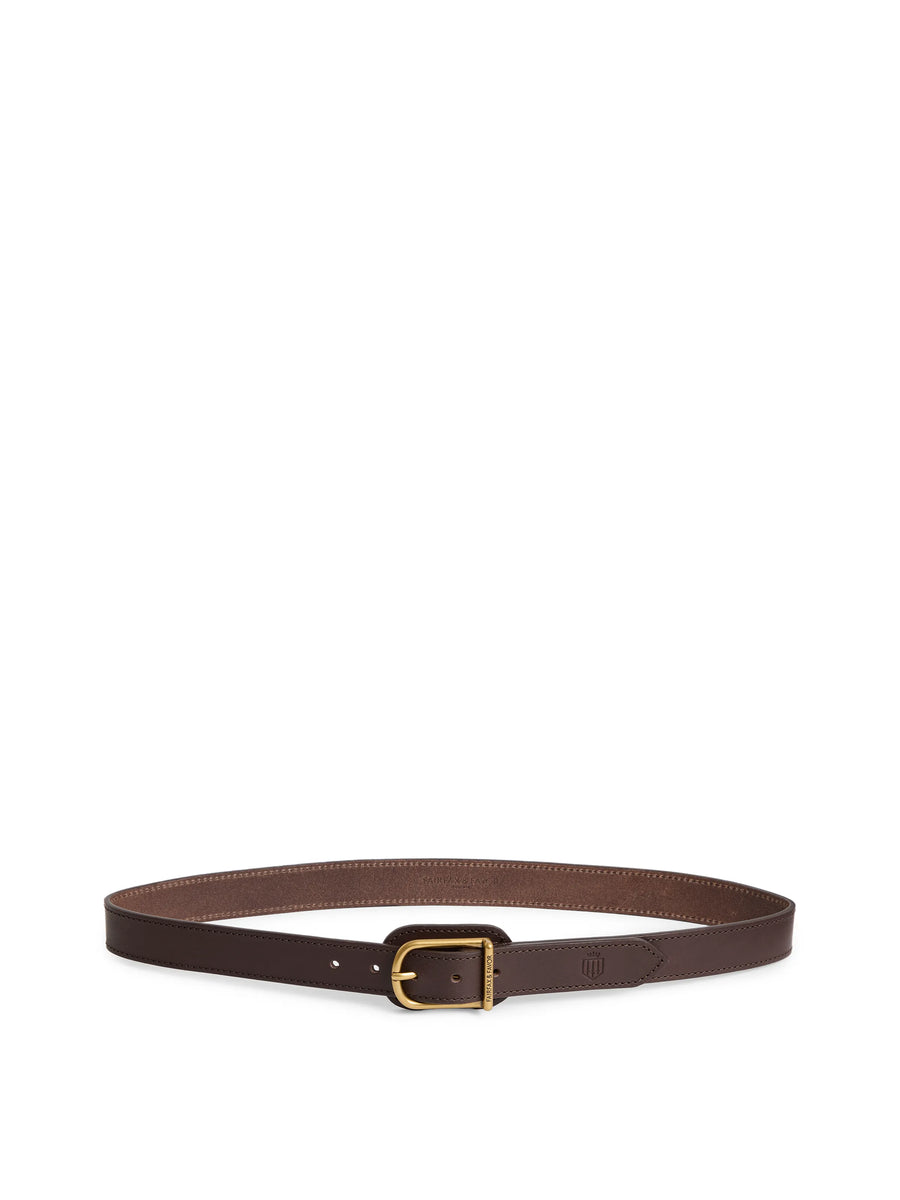The Pensthorpe - Women's Waist Belt - Mahogany Leather