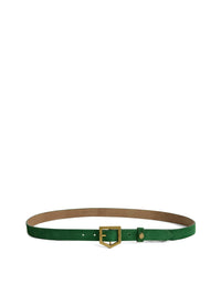 Sennowe Belt - Clover Green Suede