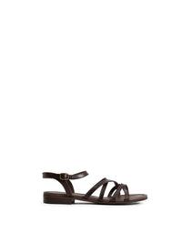 St Ives Sandal - Mahogany Leather