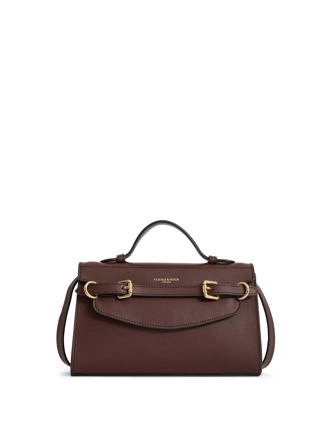 Town & Country - Clutch Bag - Burgundy Smooth Leather - Bags