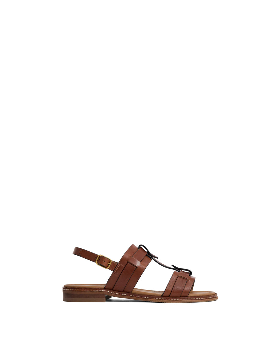 The Trimingham - Women's Sandal - Tan Leather