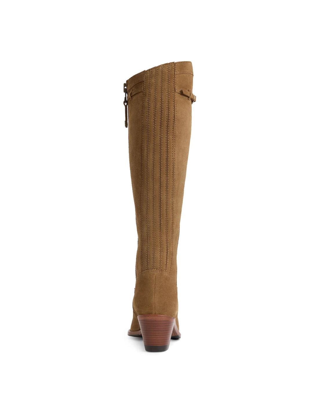 Heeled Kimberley - Tan Suede - Tall Boots
