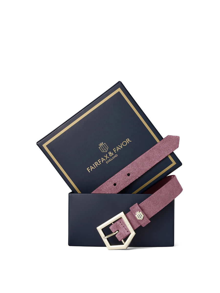The Sennowe - Women's Belt - Heather Suede