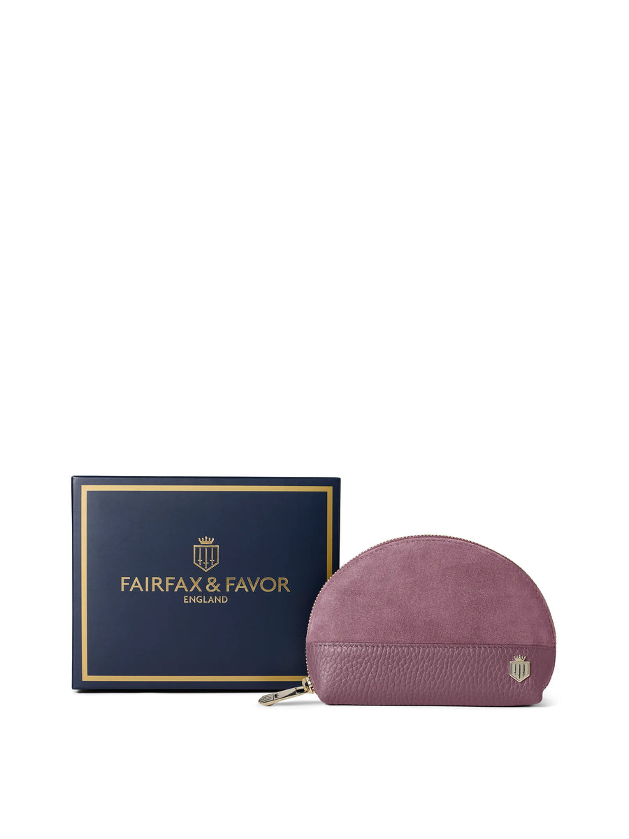 The Chiltern - Women's Coin Purse - Heather Suede