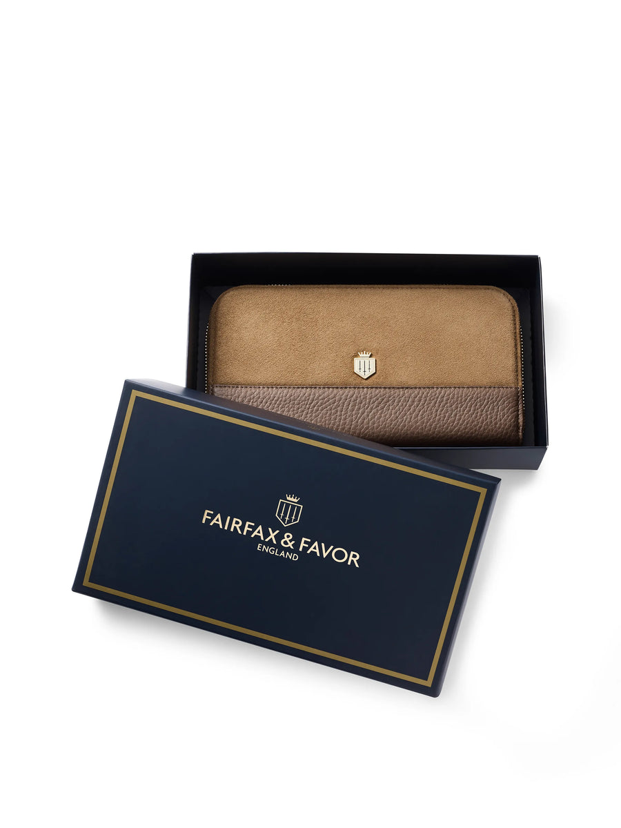 The Salisbury - Women's Purse - Tan Suede
