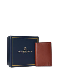 Westminster Slimline Wallet - Cognac Leather