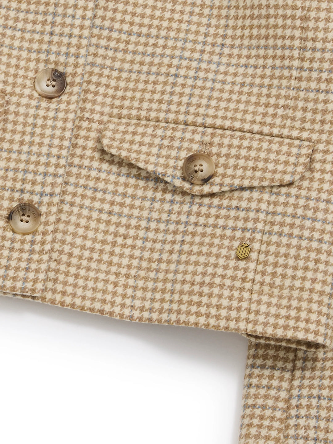 Felicity - Ecru Honey Check - Jackets