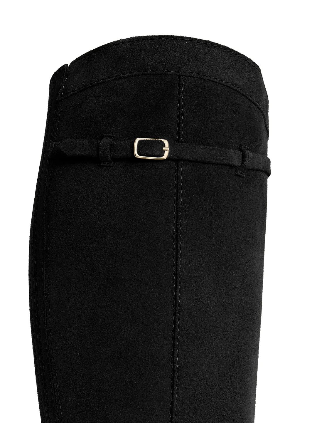 Heeled Kimberley - Black Suede - Tall Boots