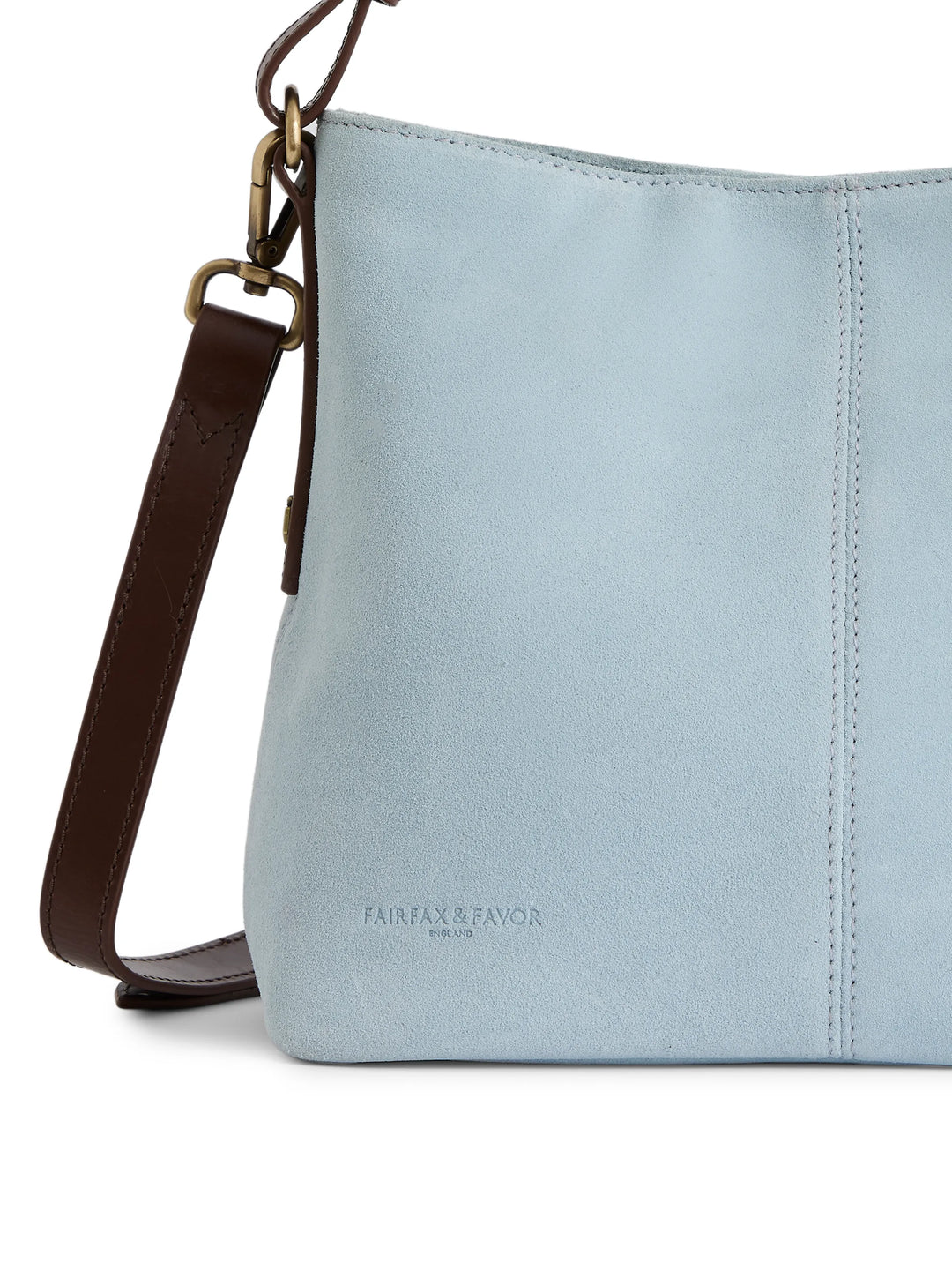 Mini Tetbury Handbag - Sky Blue Suede (Badminton Limited Edition) - Bags