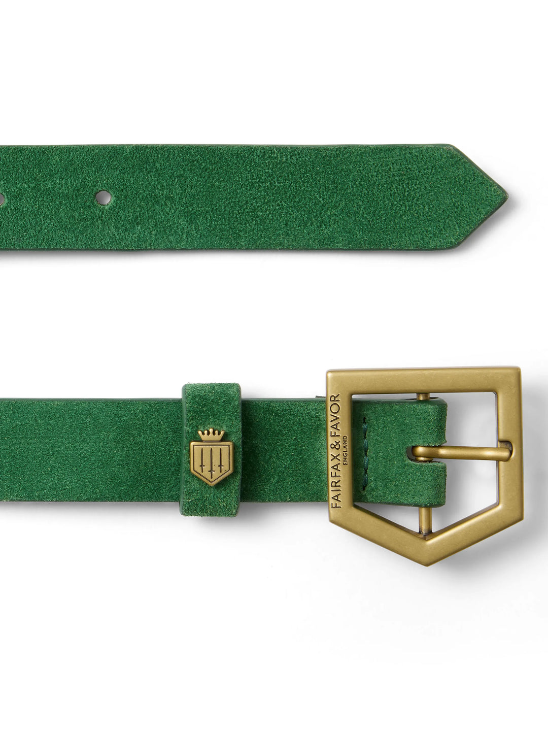 Sennowe Belt - Clover Green Suede - SLGs