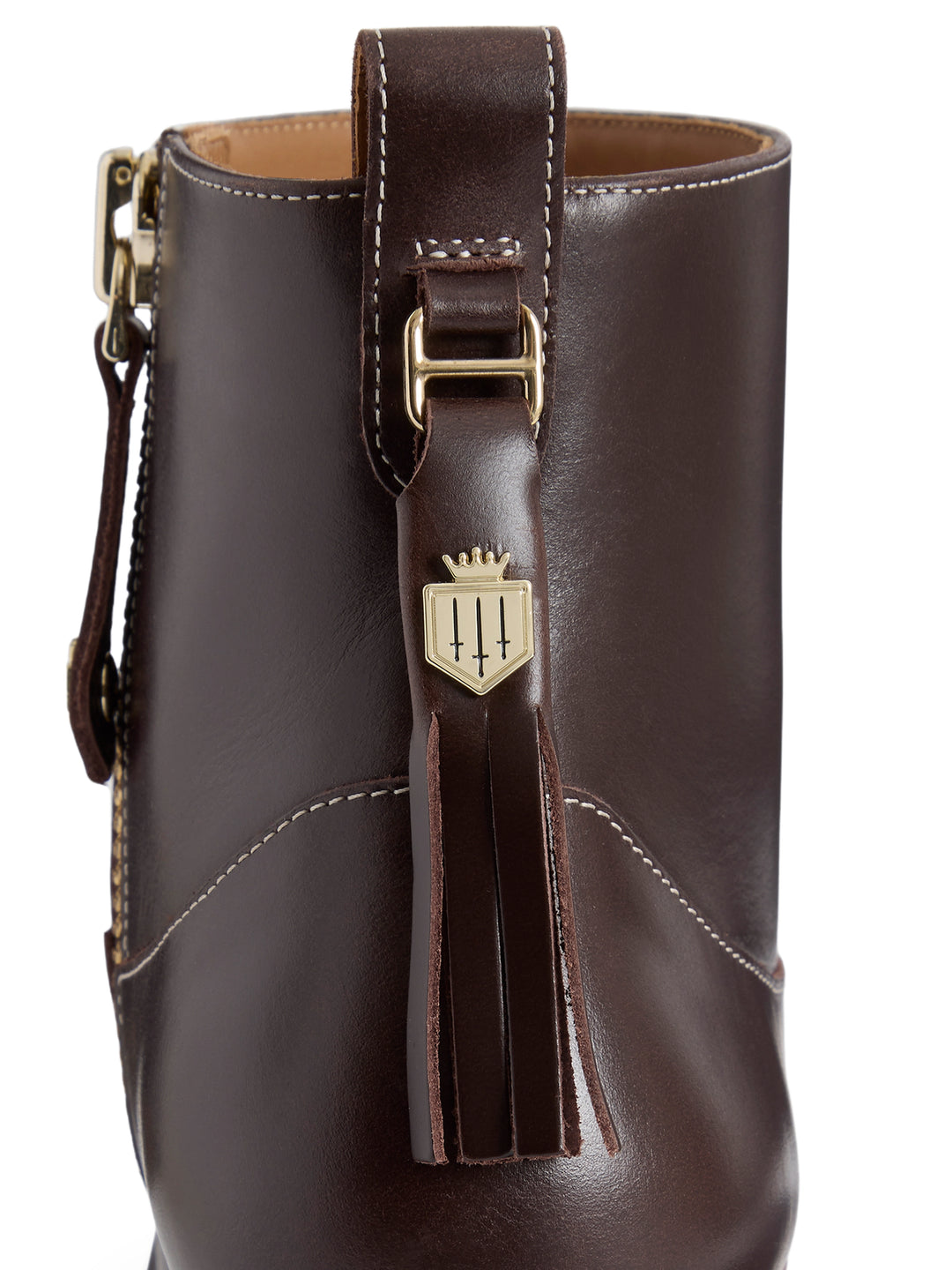 Uppingham - Mahogany Leather - Ankle Boots