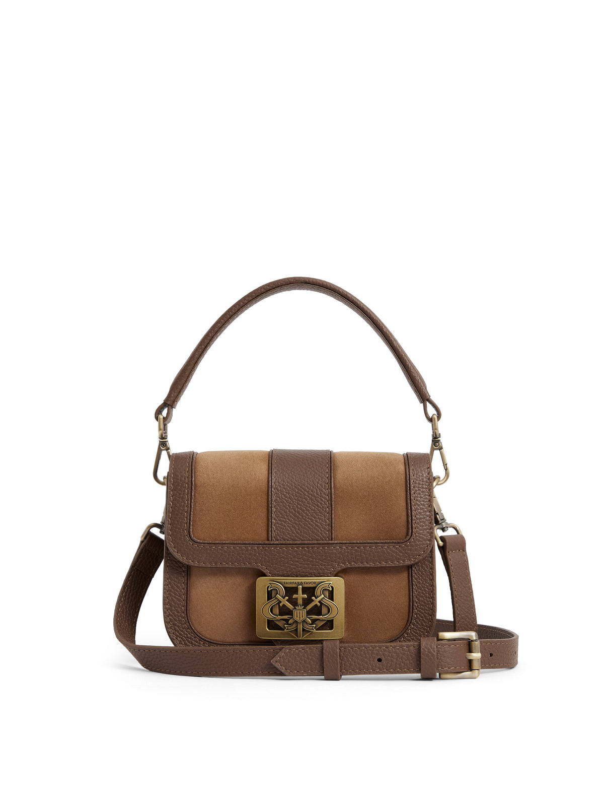 Clarence Handbag Suede