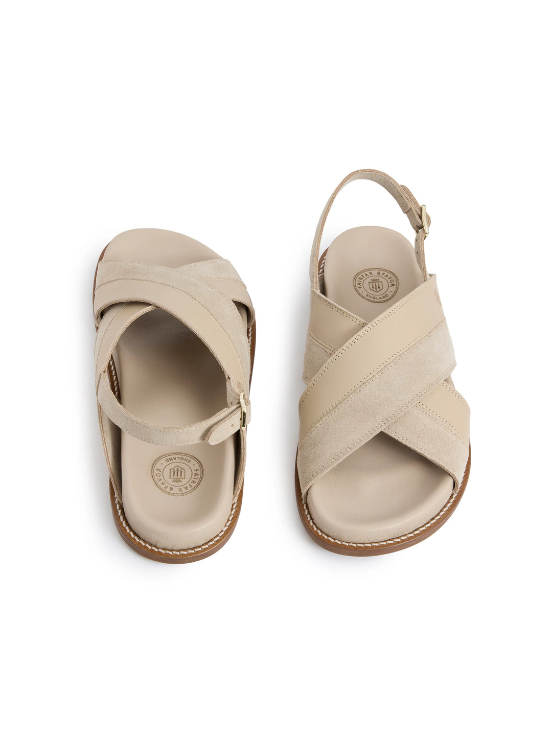 Dunwich Sandal - Stone Leather - Sandals