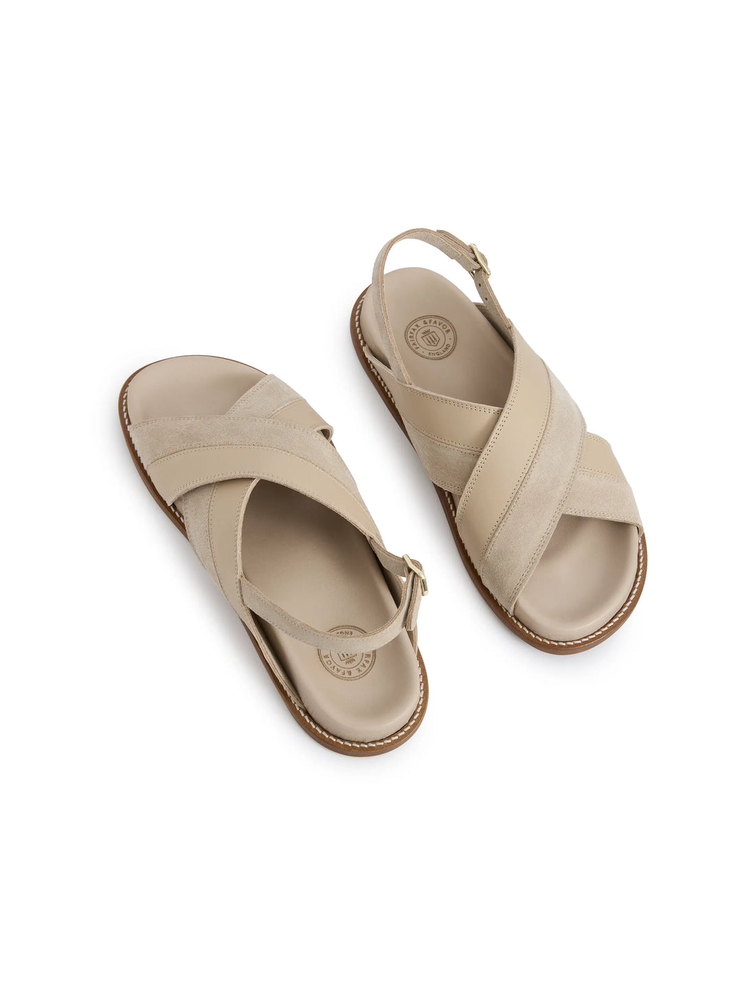 Dunwich Sandal - Stone Leather - Sandals