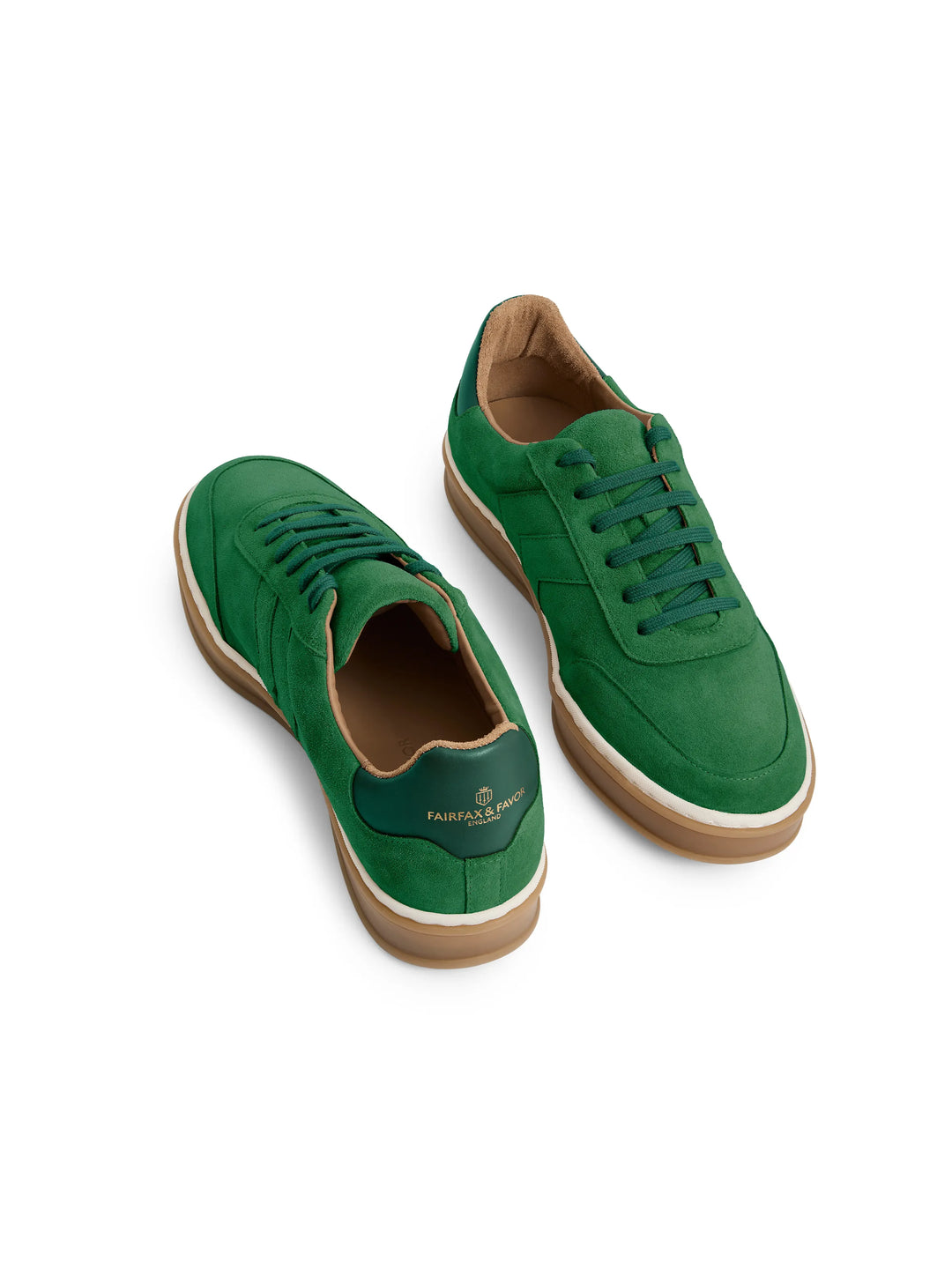 Kendrick Trainer - Clover Green Suede - Trainers