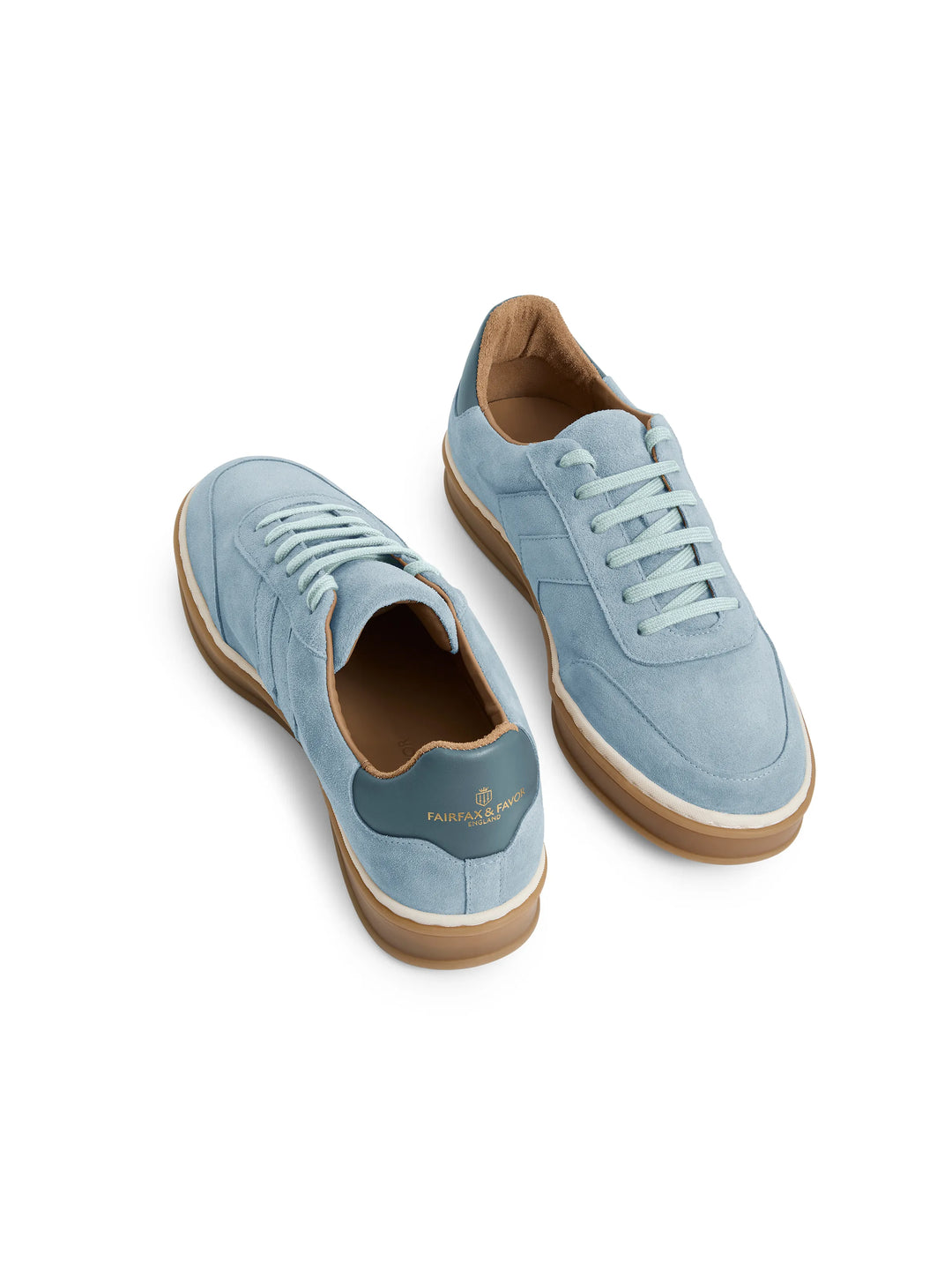 Kendrick Trainer - Sky Blue Suede - Trainers