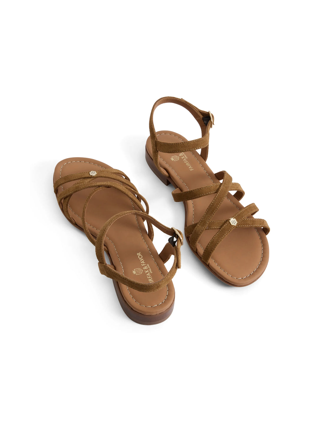 St Ives Sandal - Tan Suede - Sandals