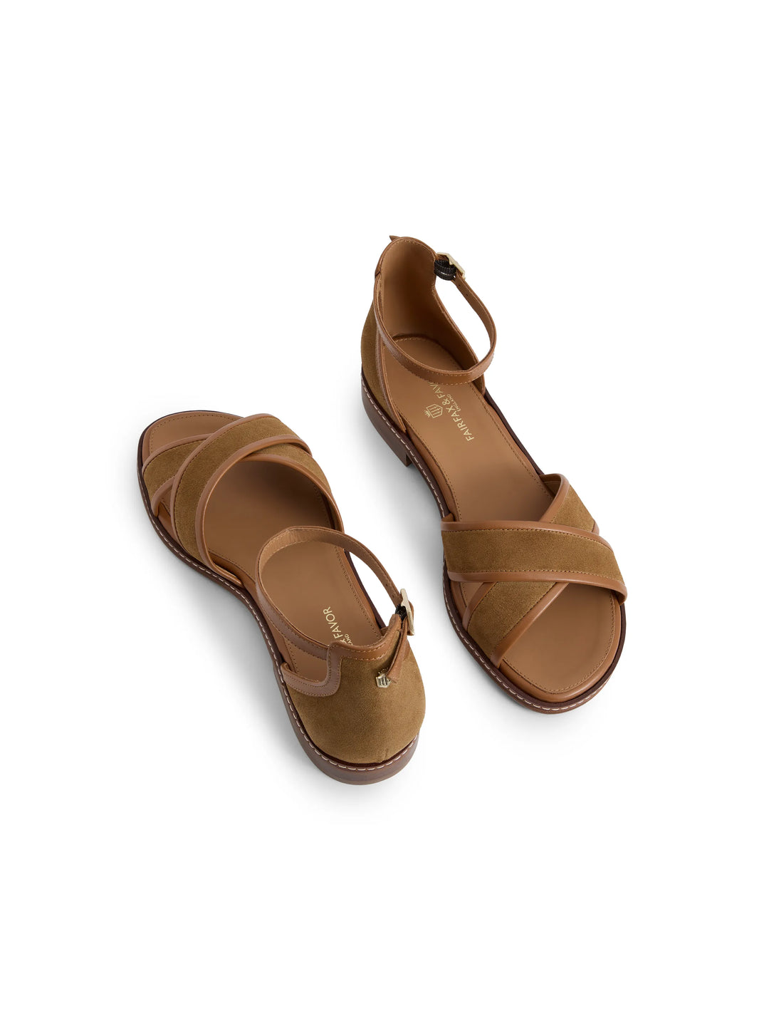 Valencia Sandal - Tan Suede - Sandals