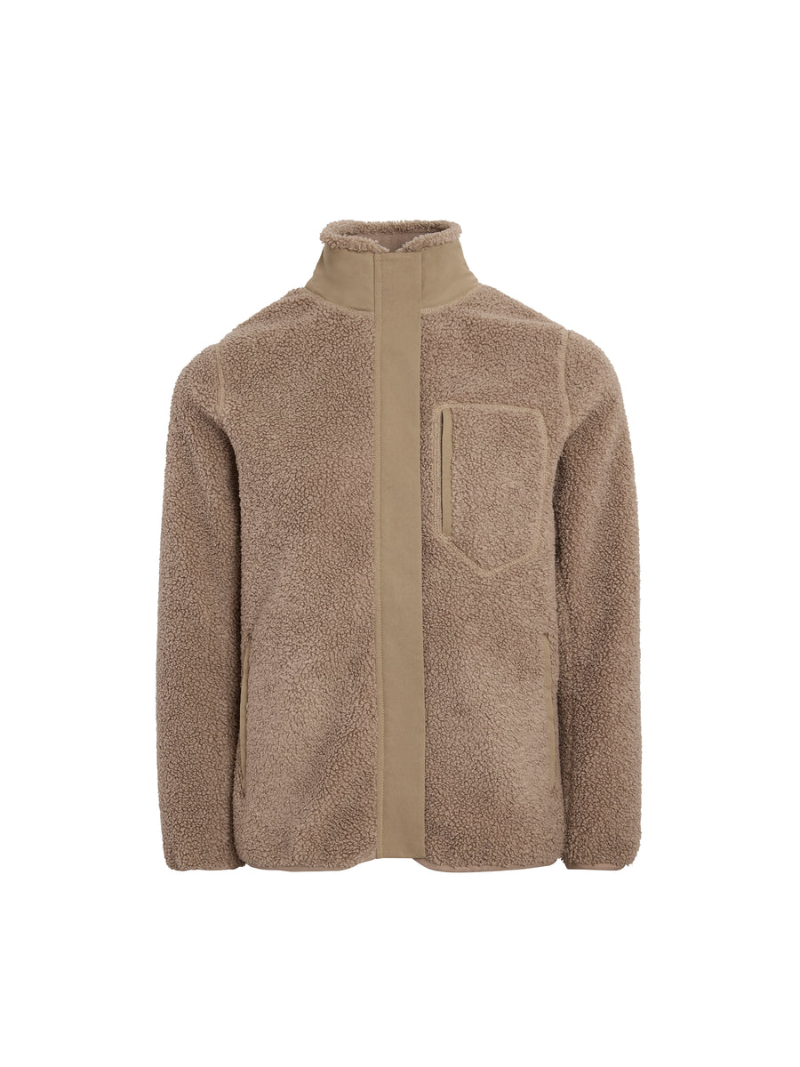 The Agnes - Women's Fleece Jacket - Fawn