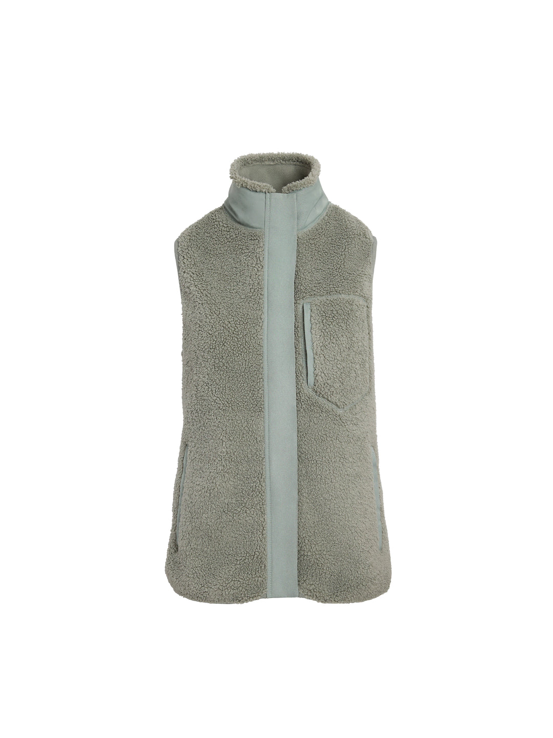 Agnes Fleece Gilet - Pistachio - Jackets