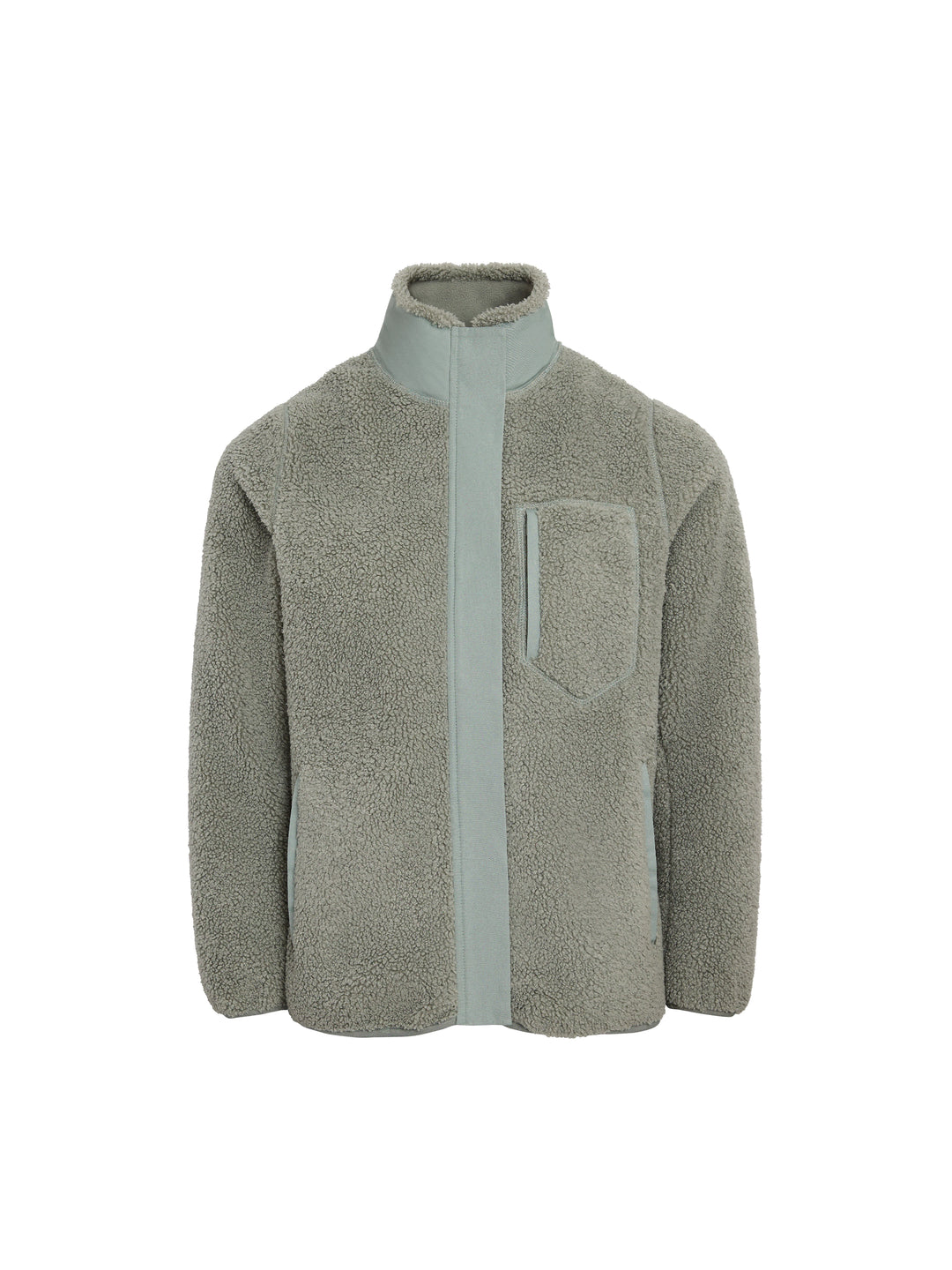 Agnes Fleece Jacket - Pistachio - Jackets
