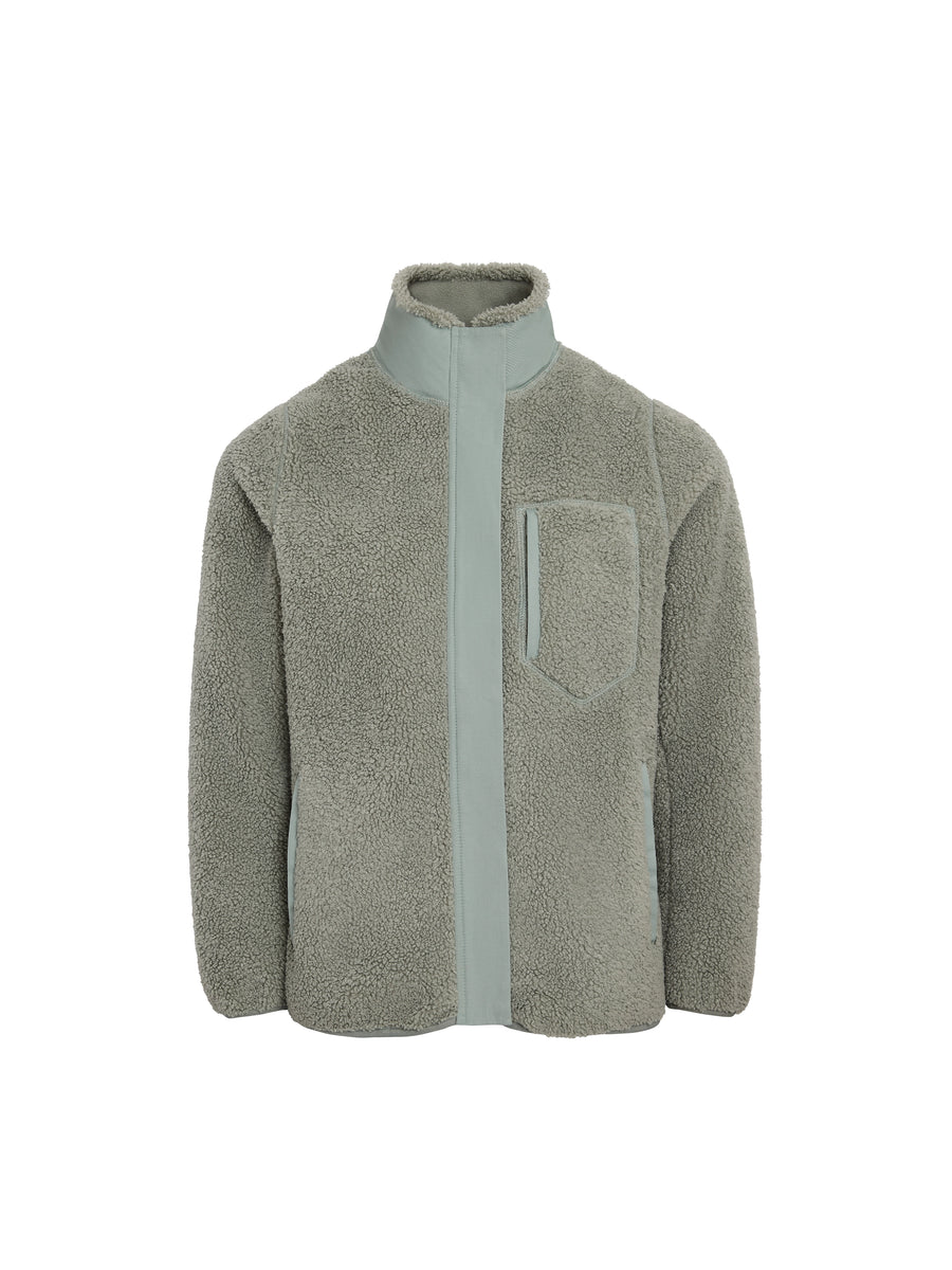 The Agnes - Women's Fleece Jacket - Pistachio