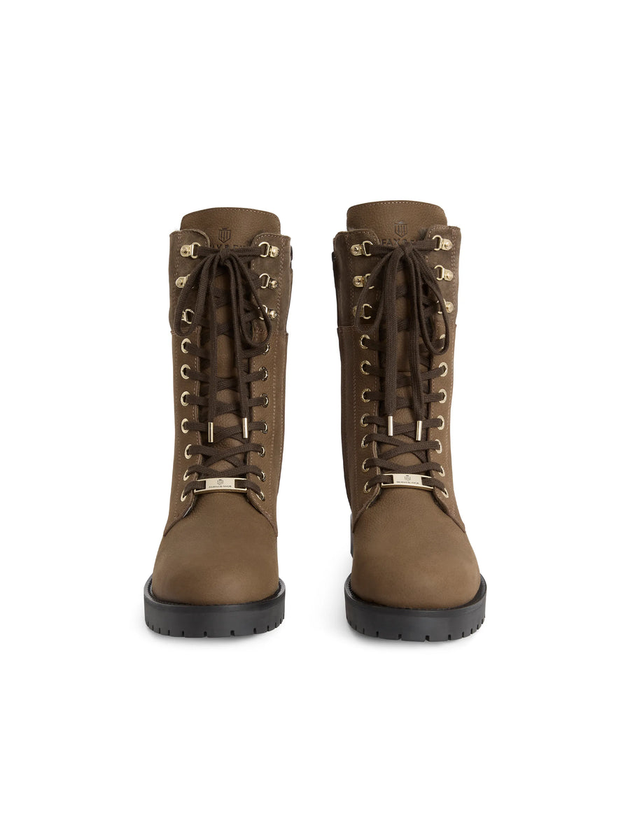 Shearling Lined Anglesey - Fog Nubuck - Ankle Boots