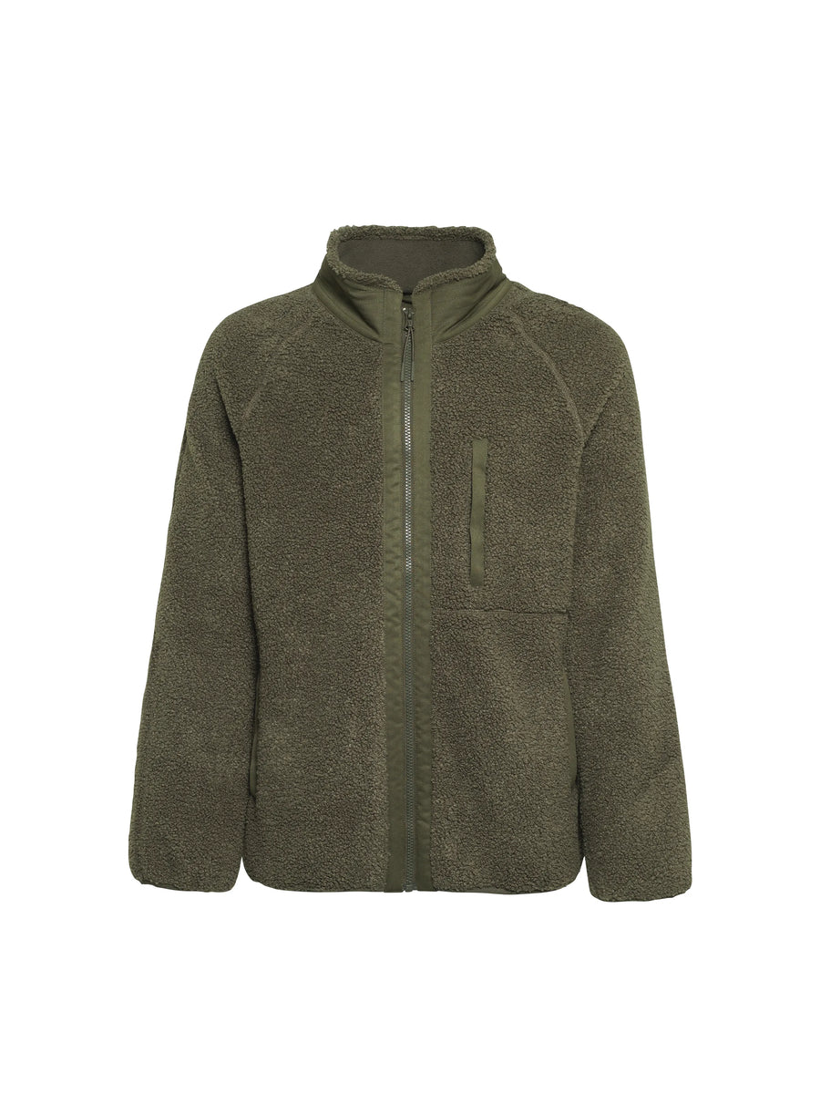 The Arlo - Men's Fleece Jacket - Khaki