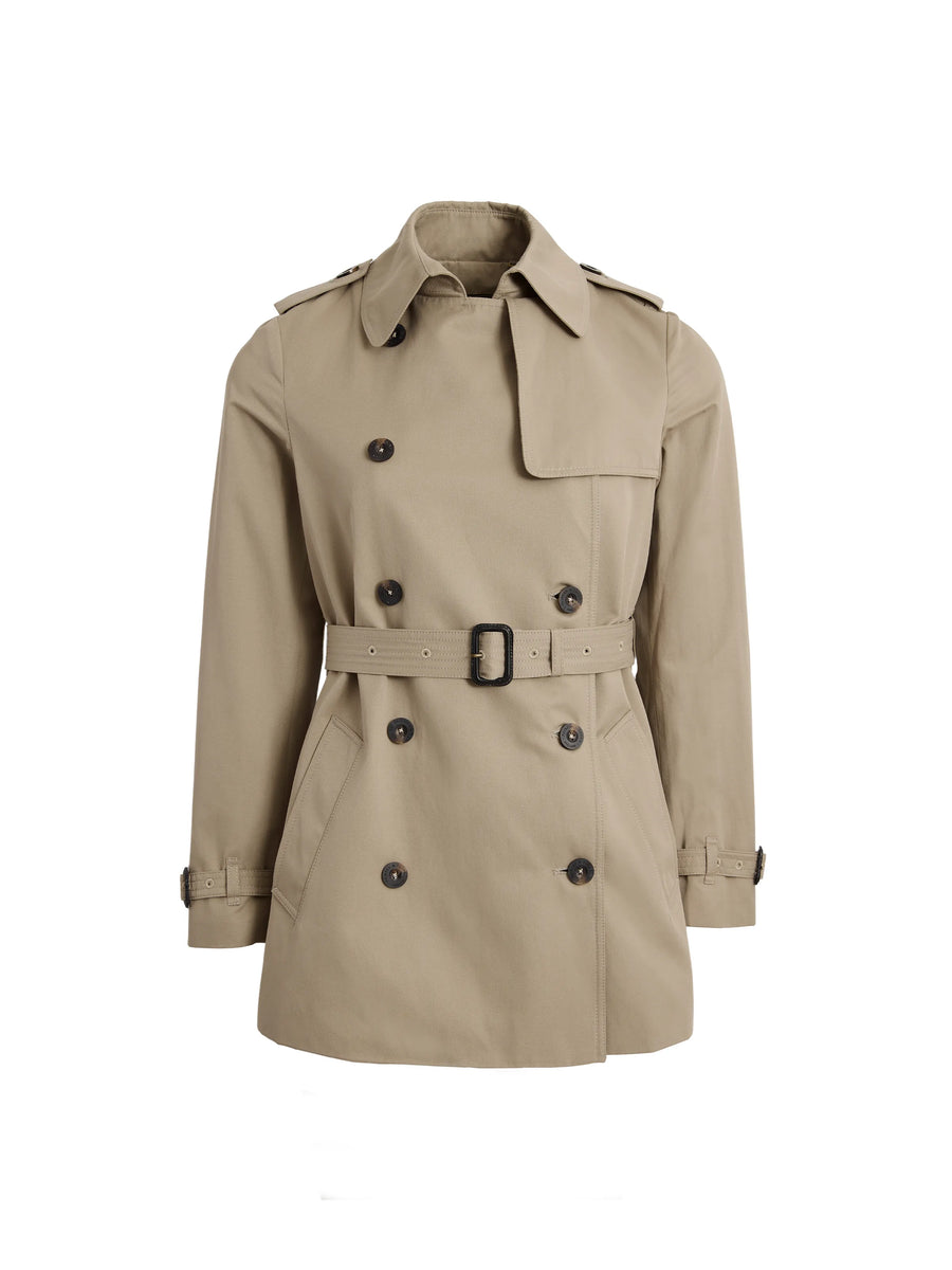 The Bonnie - Women's Trench Coat - Pebble