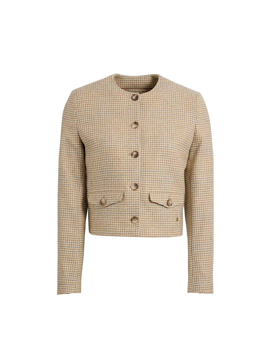 Felicity - Ecru Honey Check - Jackets