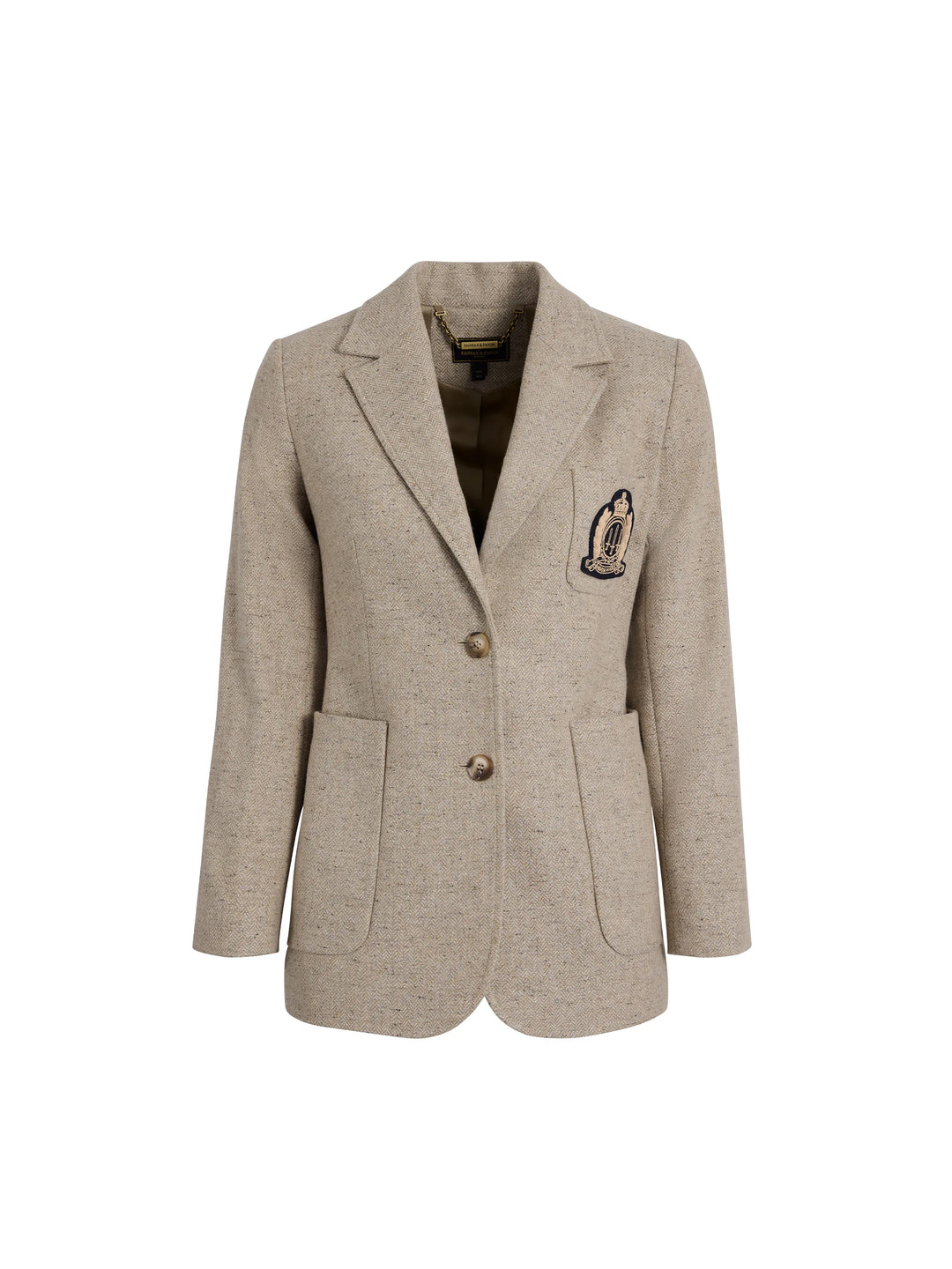 Henrietta Blazer - Thunder Herringbone - Blazers