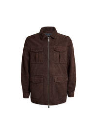 Jude Jacket - Chocolate Suede