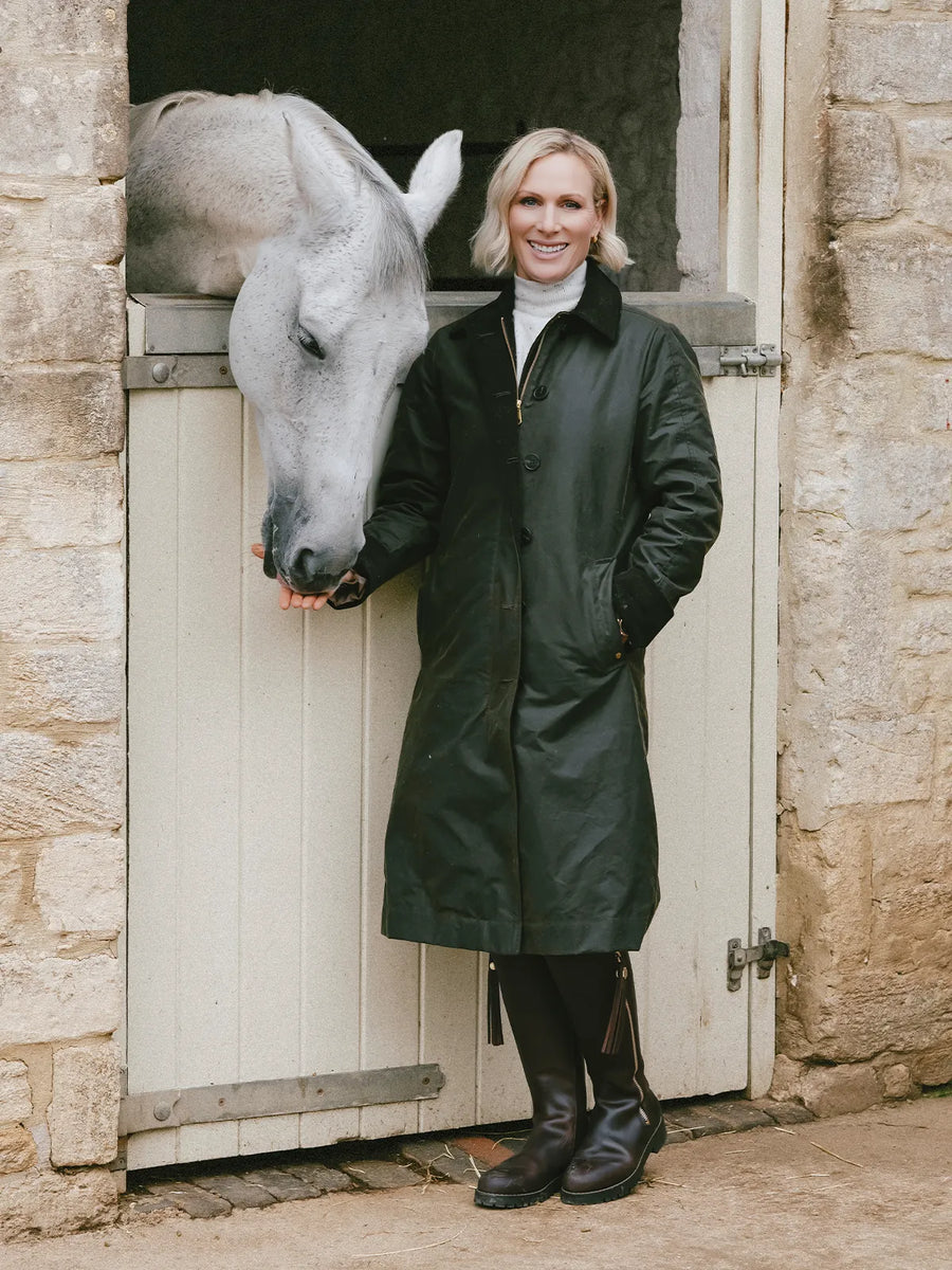 Women's Waterproof Boots - Mahogany Leather, Regular Calf