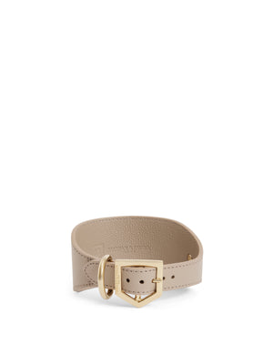 Fig Whippet Dog Collar - Stone