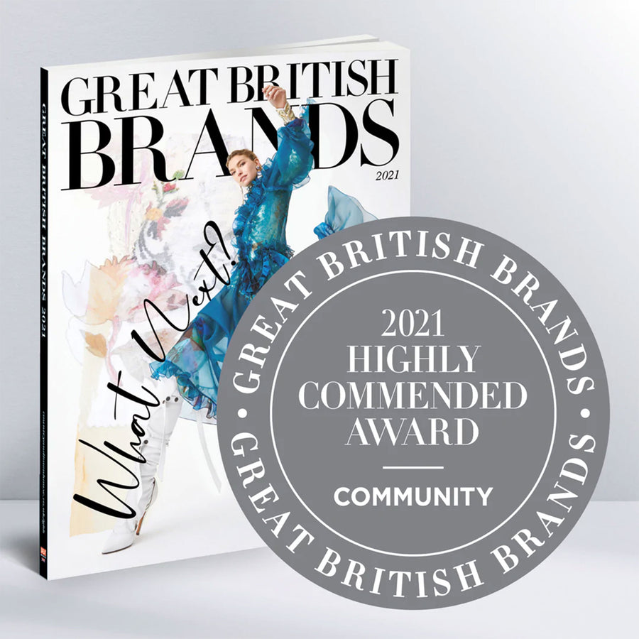 2020: GREAT BRITISH BRANDS HIGHLY COMMENDED AWARD