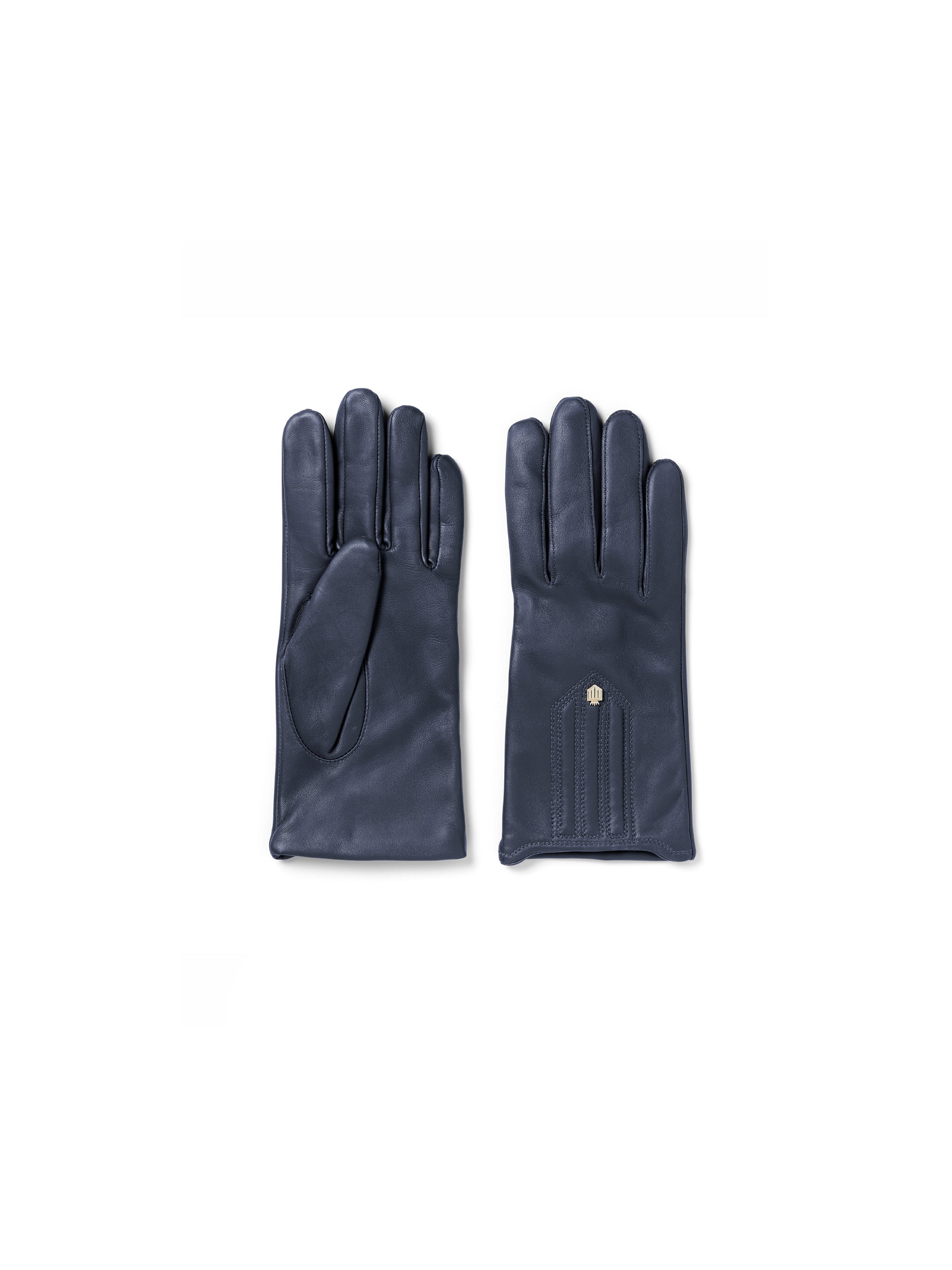 Signature Gloves - Women's Gloves - Navy Leather | Fairfax & Favor