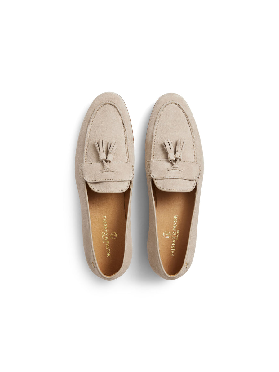 Women's La Rochelle Loafer Stone Suede