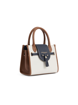 The Mini Windsor Handbag - Tri-Colour Leather