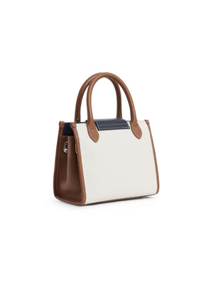The Mini Windsor Handbag - Tri-Colour Leather