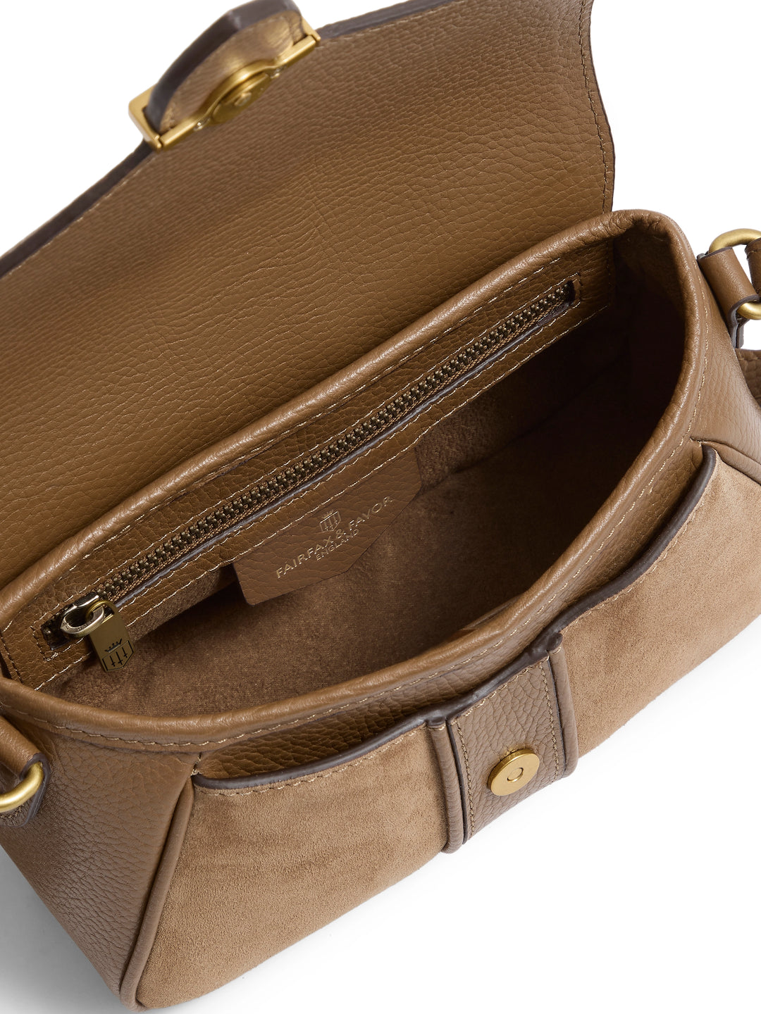 Aviemore Crossbody Bag - Tan Suede - Bags