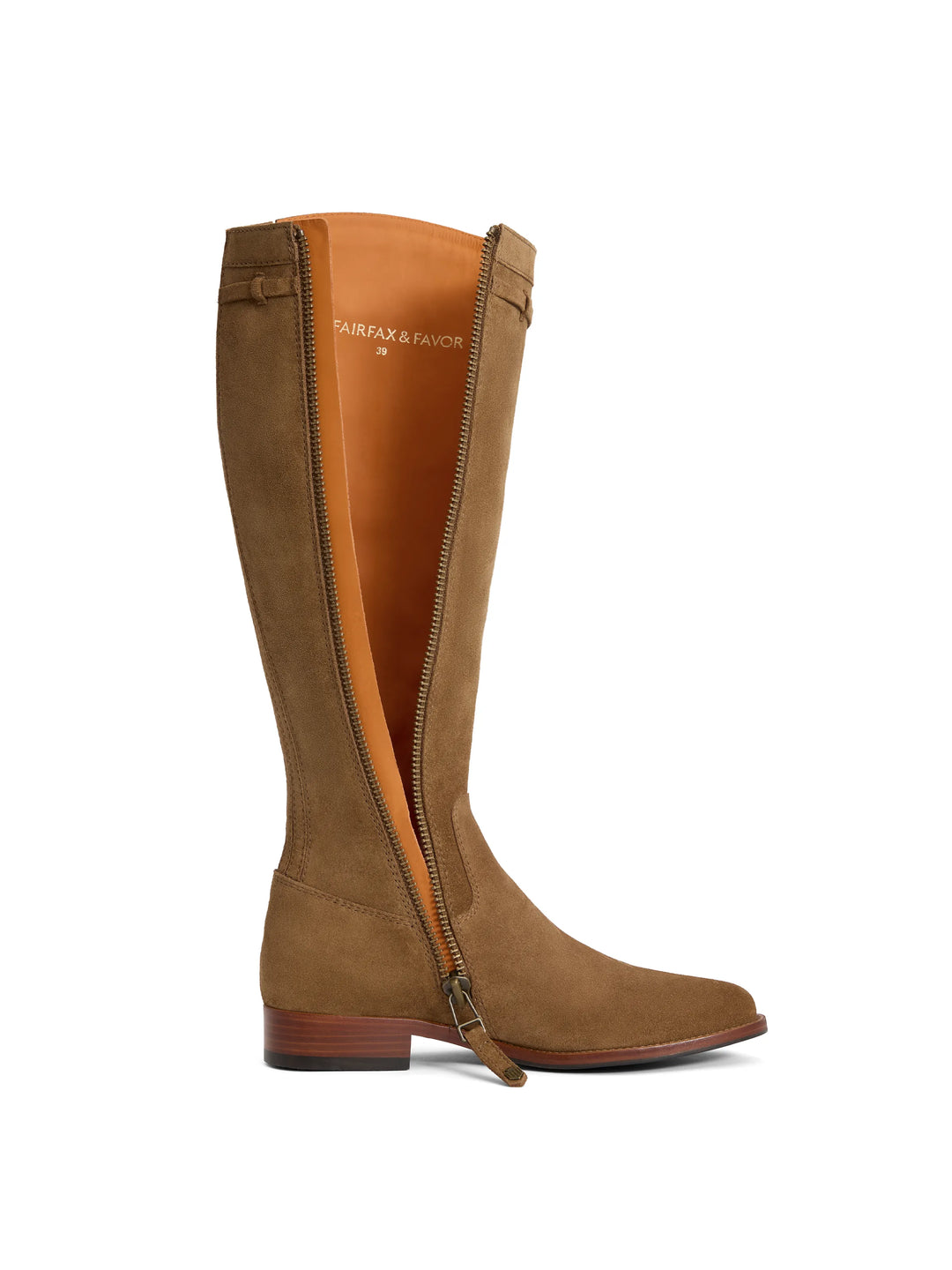 Kimberley - Tan Suede - Tall Boots