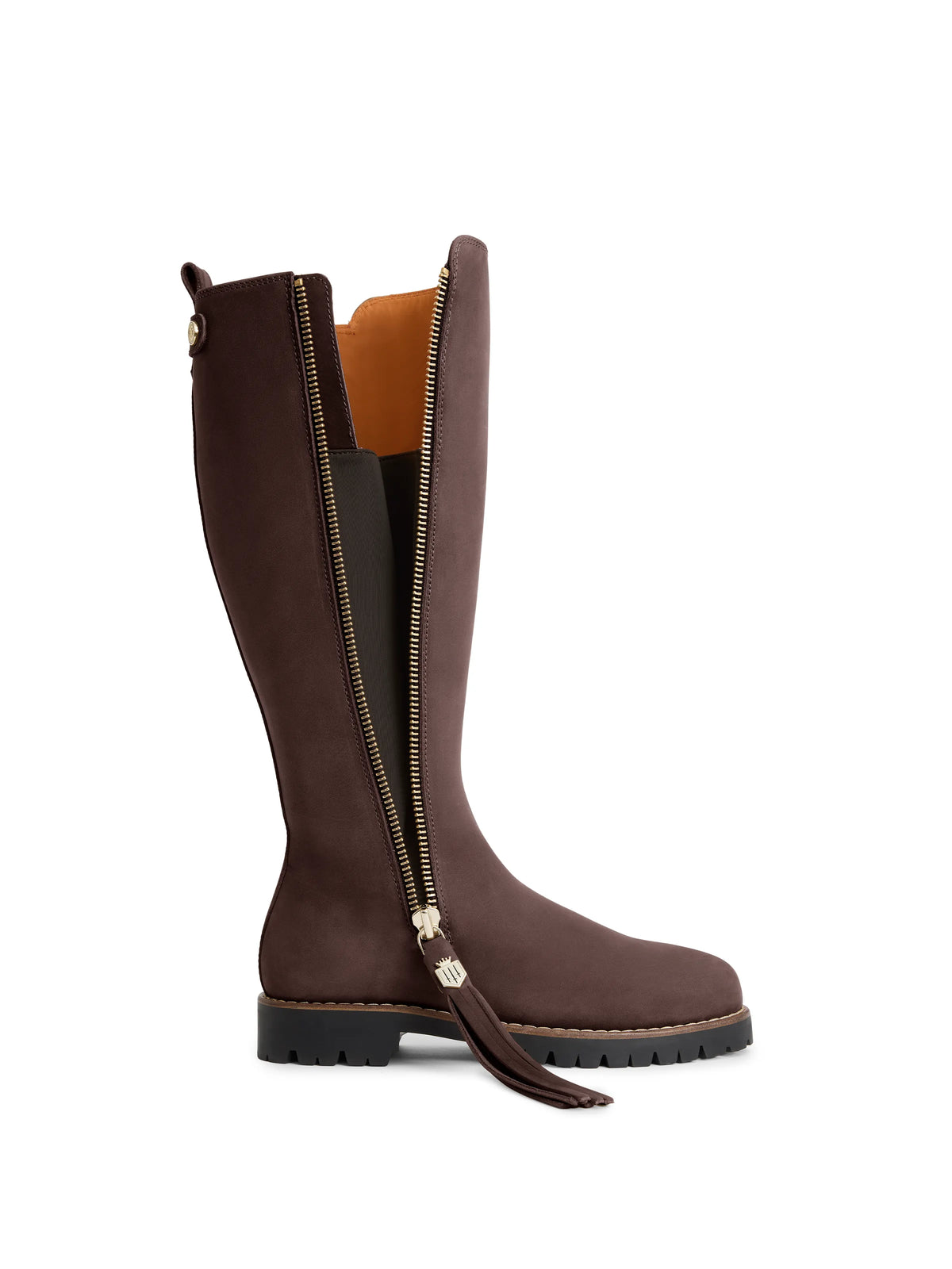 Knee High Oakham - Women's Waterproof Boot - Mahogany | Fairfax