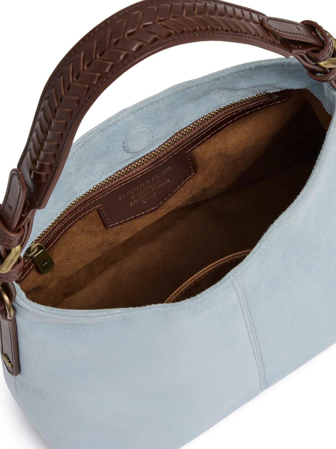 Mini Tetbury Handbag - Sky Blue Suede (Badminton Limited Edition) - Bags