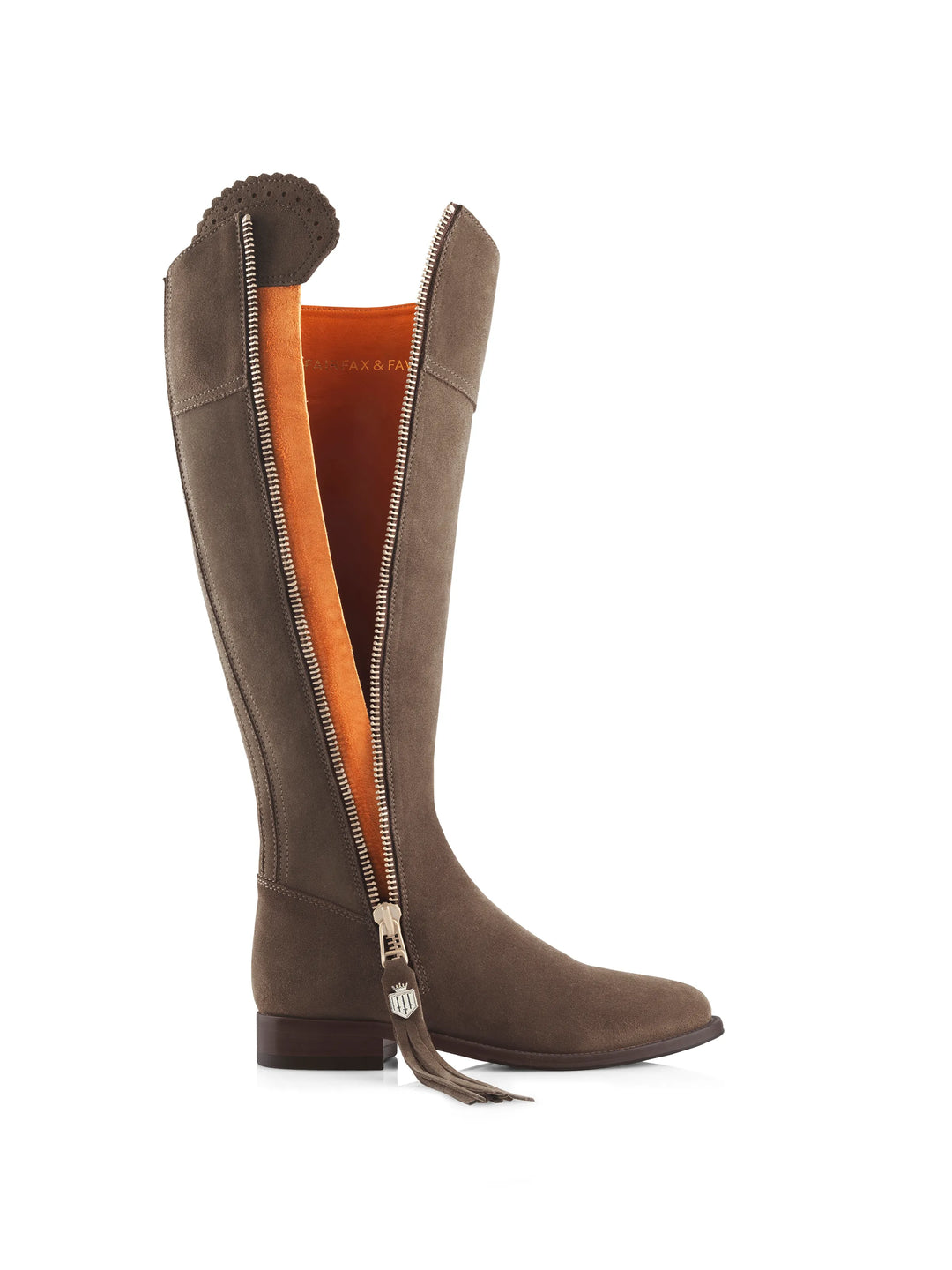 Regina (Sporting Fit) -  Fog Suede - Tall Boots