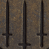 antique brass